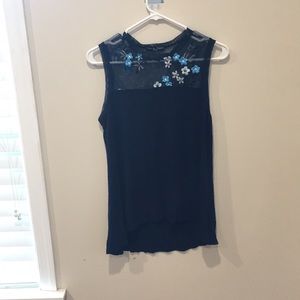 Navy blue tank